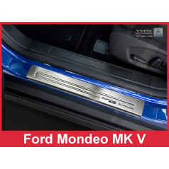 Nerez ochranné lišty prahu dveří 4ks Speciální edice Ford Mondeo MK5 kombi 2014-16