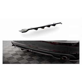 Splitter Volvo V90 II Tył Środkowy z Dyfuzorem v.2 Gloss Black