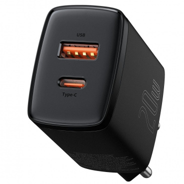Síťová nabíječka 220V USB, USB-C, 20W (až 3x rychlejší nabíjení) Síťová nabíječka 220V USB, USB-C, 20W (až 3x rychlejší nabíjení)