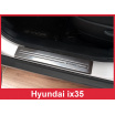 Nerez kryt- sestava-ochrana prahu zadního nárazníku+ochranné lišty prahu dveří Hyundai IX35 2010-16