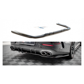 Splitter Mercedes-Benz CLS 53 C257 Tył Środkowy z Dyfuzorem Gloss Black