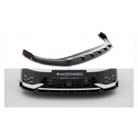 Splitter Volkswagen Golf GTI GTE R-Line Mk8 Facelift Przód v.2 + Flaps