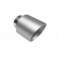 Koncovka tlumiče 114mm vstup 76mm Kartáčovaná