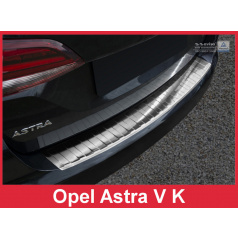 Nerez kryt- ochrana prahu zadního nárazníku Opel Astra V K Sports Tourer 2015+