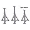 Podpěra 2000kg 270-370mm 2ks skládací TÜV/GS