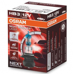 Halogenová žárovka Osram HB3 12V 60W P20d NIGHT BREAKER LASER +150%