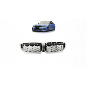 Gril BMW 3 G20 G21 Celý chromový Gril BMW 3 G20 G21 Celý chromový