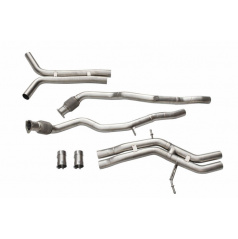 Výfukový systém CatBack Audi B8 S4 S5 3.0T Aktivní