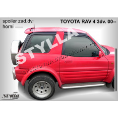 TOYOTA RAV 4 3D 2002+ spoiler zad. dveří horní