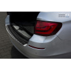 Nerez kryt- černá ochrana prahu zadního nárazníku BMW 5 F11 2010-17