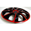 Kryty kol Quad Bicolor Red 13-16" (po 1 ks)