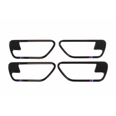 Karbonová fólie na rámečky klik dveří BMW F30 F34