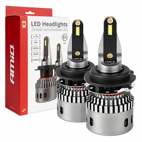 Autožárovky LED série K3 H7-6 12V 6000K Canbus Autožárovky LED série K3 H7-6 12V 6000K Canbus