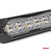Výstražné ploché blikající světlo 6x3W LED R65 R10 12V 24V 