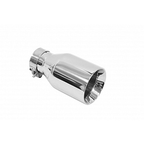 Koncovka tlumiče 89mm vstup 51mm Leštěná
