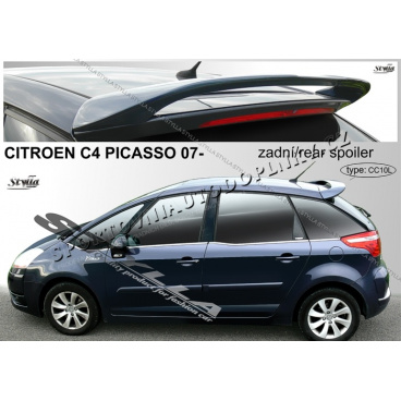 Citroen C4 Picasso 2007- zadní spoiler (EU homologace) Citroen C4 Picasso 2007- zadní spoiler (EU homologace)