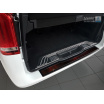 Nerez kryt-černá ochrana prahu zadního nárazníku Mercedes V W447 2014+