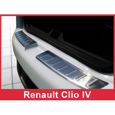 Nerez kryt- ochrana prahu zadního nárazníku Renault Clio IV 2013-17