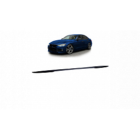 Zadní křídlo BMW 3 F30 Lip Matná Černá Zadní křídlo BMW 3 F30 Lip Matná Černá