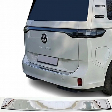 Nerez leštěný kryt horní hrany zadního nárazníku VW ID. Buzz 2022+ Nerez leštěný kryt horní hrany zadního nárazníku VW ID. Buzz 2022+