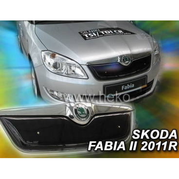 Zimní clona chladiče Škoda Fabia II, Roomster 2010-15 Zimní clona chladiče Škoda Fabia II, Roomster 2010-15