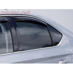 Zadní ofuky oken (deflektory), Superb III. Limousine, 2015+