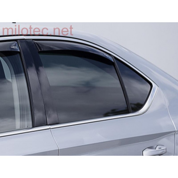 Zadní ofuky oken (deflektory), Superb III. Limousine, 2015+