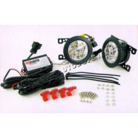 Světla pro denní svícení kruhové II 2x4W průměr 70 mm