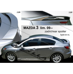 Mazda 3 sedan 2009+ zadní spoiler (EU homologace)