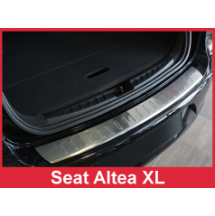 Nerez kryt- ochrana prahu zadního nárazníku Seat Altea XL 2006-16
