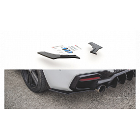 Splitter BMW 1 F20 M140i Tył Boczne Racing Durability v.3 Black Splitter BMW 1 F20 M140i Tył Boczne Racing Durability v.3 Black