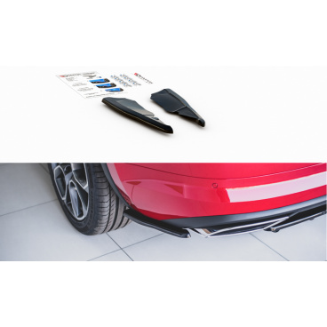 Boční difuzory pod zadní nárazník pro Škoda Kodiaq RS, Maxton Design (plast ABS bez povrchové úpravy)