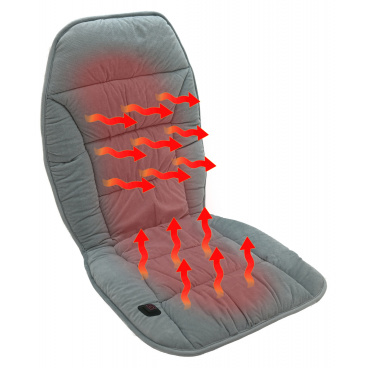 Potah sedadla vyhřívaný s termostatem USB PADDY MAX