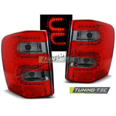 Chrysler Jeep Grand Cherokee 1999-05.2005 zadní lampy red smoke LED