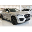 Nerez kryt-černá ochrana prahu zadního nárazníku Jaguar F-Pace 2016+