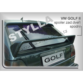 Volkswagen Golf II (83-91) spoiler zadních dveří spodní (EU homologace)