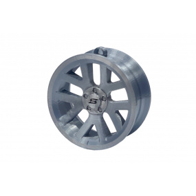 Zawieszka Slide Felga 03 Silver 70mm Brelok Bombka Świąteczna