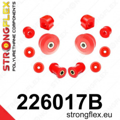 Seat Ibiza do 1999 StrongFlex sestava silentbloků jen pro přední nápravu 10 ks