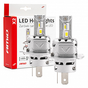 Automobilové LED žárovky série X2 H4/H19 6500K Canbus Automobilové LED žárovky série X2 H4/H19 6500K Canbus