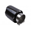 Koncovka tlumiče 89mm vstup 70mm Carbon Gloss