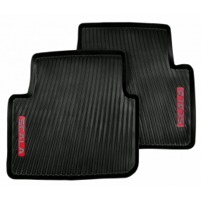 Originální zadní autokoberce Škoda Scala Red