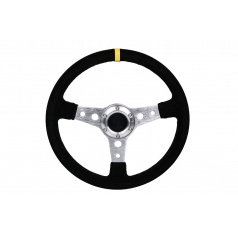 Sportovní volant WRC Rally II černý (semiš potah) 350 mm