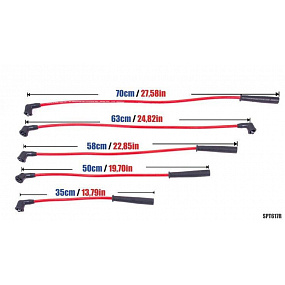 Przewody zapłonowe PowerTEC DACIA DUSTER LADA NIVA MAZDA 626 1.4-2.0L 71-02 Czerwone Przewody zapłonowe PowerTEC DACIA DUSTER LADA NIVA MAZDA 626 1.4-2.0L 71-02 Czerwone