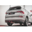 Vložka zadního nárazníku pro Škoda Kodiaq Sportline, Maxton Design (černý lesklý plast ABS)