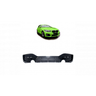 Difuzor BMW 1 F20 F21 Facelift Zadní Carbon Look