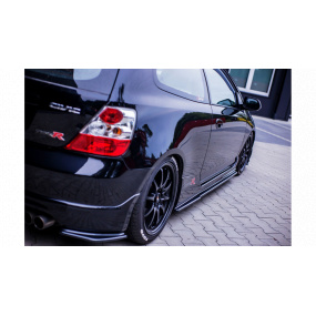 Dokładka Honda CIVIC VI Facelift Progi Gloss Black