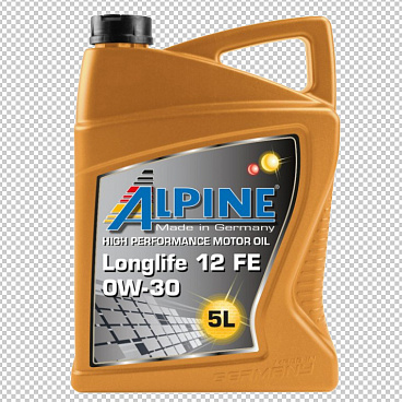 Syntetický motorový olej Alpine 0W-30 Longlife 12FE 1 nebo 5 L