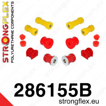 Infinity G20 1998-02 StrongFlex sestava silentbloků jen pro přední nápravu 11 ks Infinity G20 1998-02 StrongFlex sestava silentbloků jen pro přední nápravu 11 ks