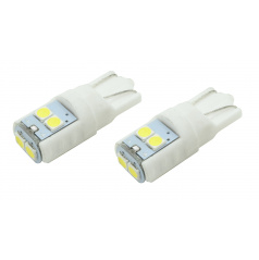 Žárovka 6LED 3030  12V  T10  bílá  2ks