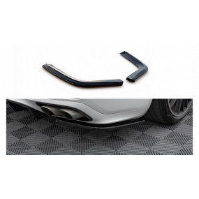 Splitter Porsche Panamera GTS 971 Tył Boczne Gloss Black